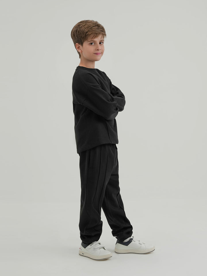 "CALYPOS" Cozy Basic Fleece Tracksuit