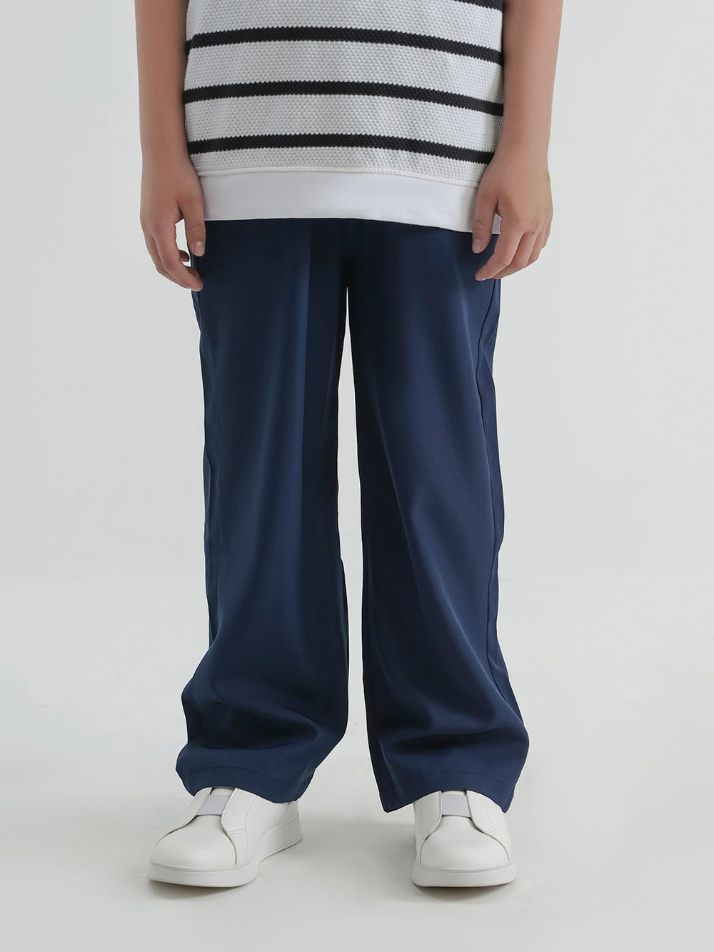 "PENIEL" Slim Fit Cotton Trouser