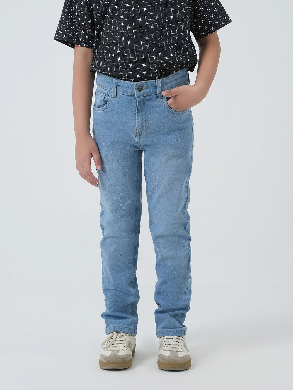 "GRAHA" Slim Fit Denim Pant