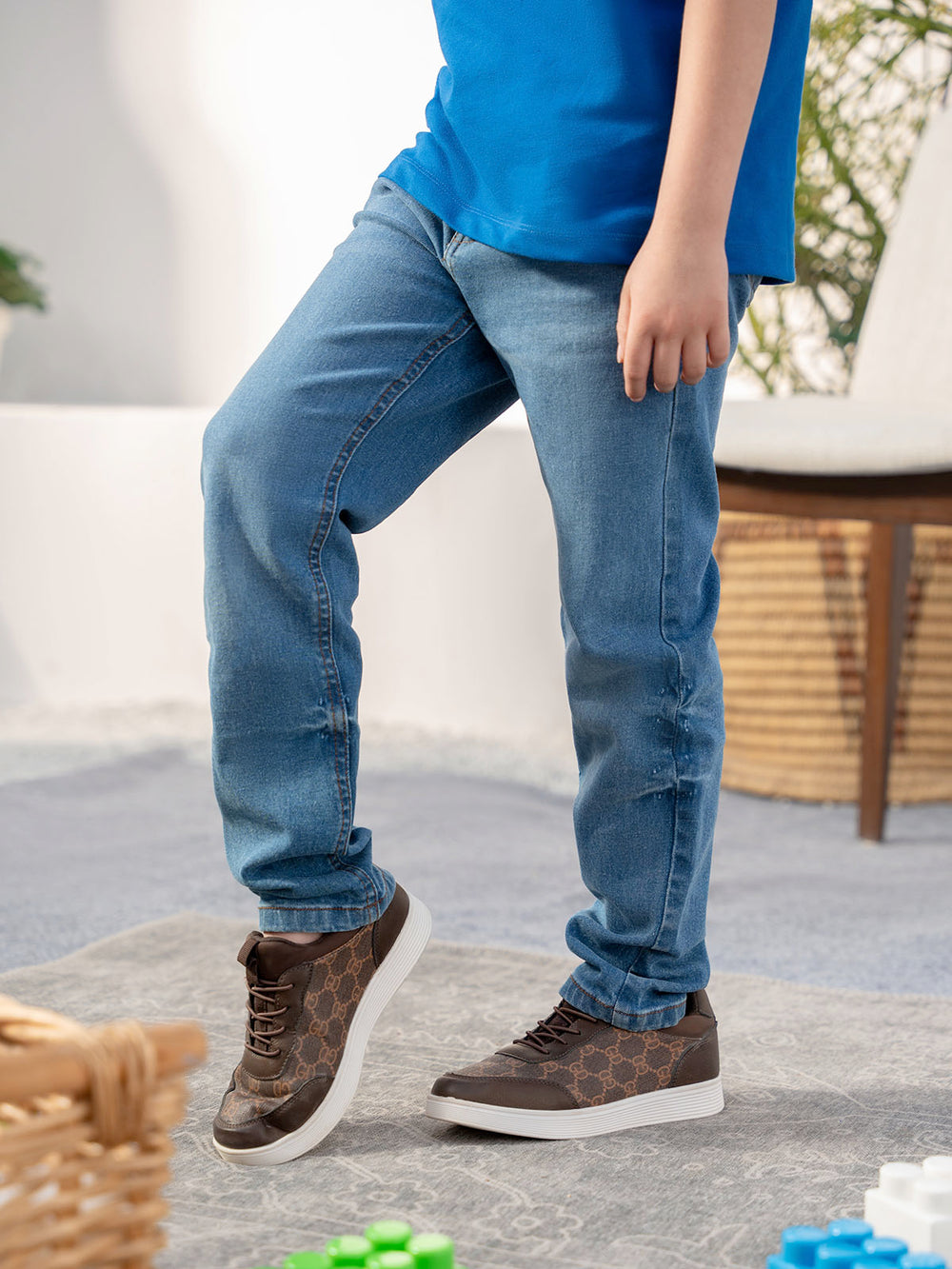 "MAIZE" Slim Fit Denim Pant