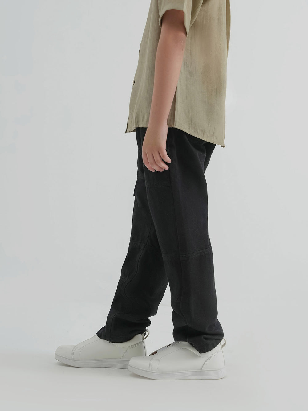 "ANISE" Cargo Fit Denim Pant