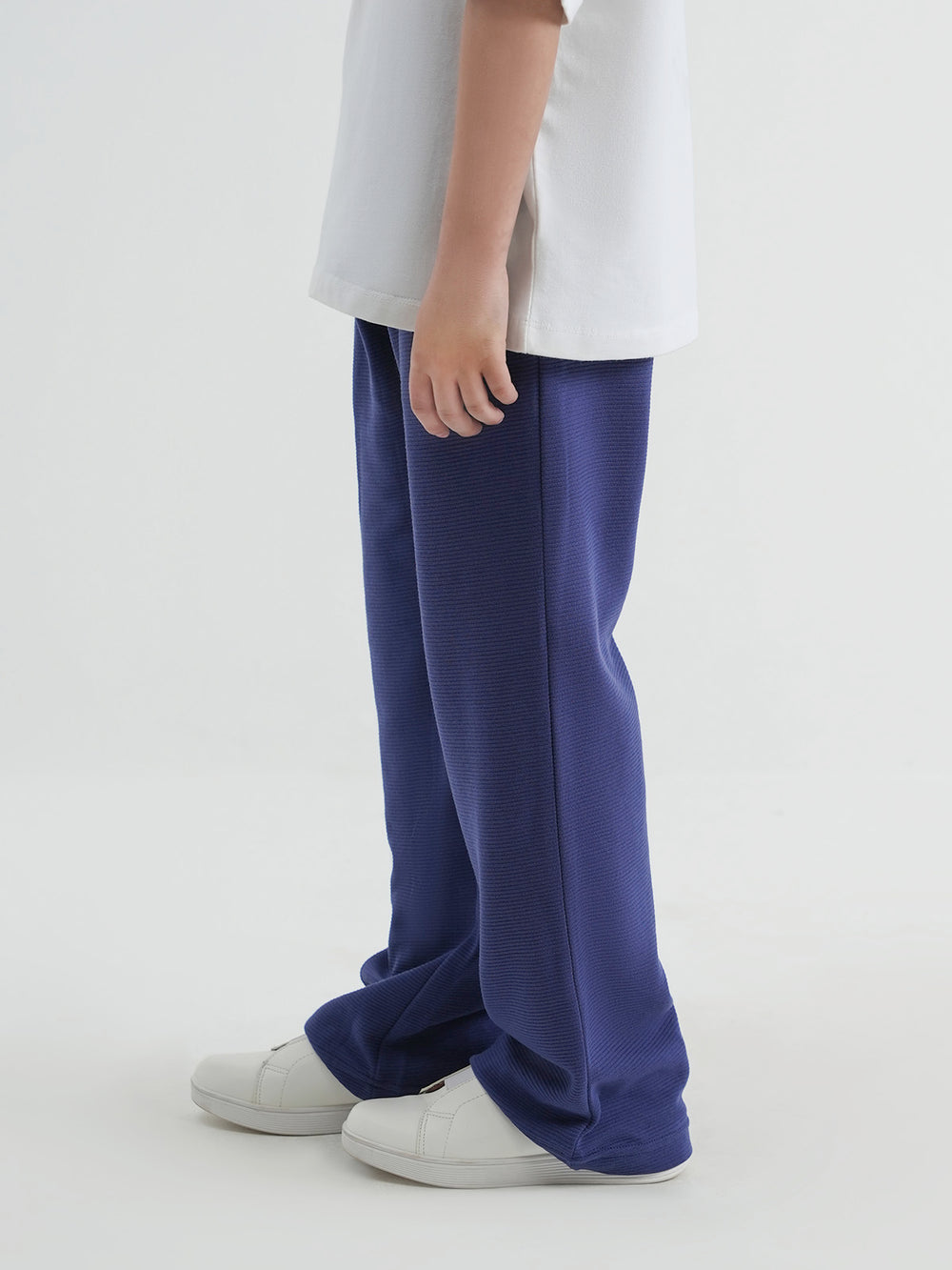 "VERA" Basic Regular Fit Jacquard Trouser