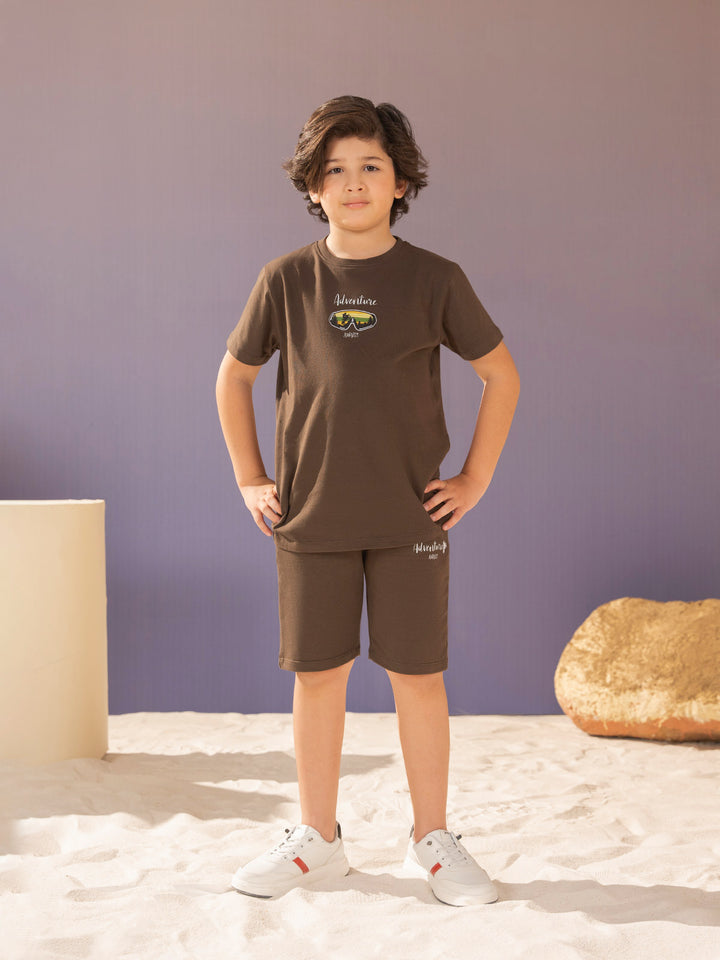 "MALTI" Graphic Regular Fit Co Ord Set