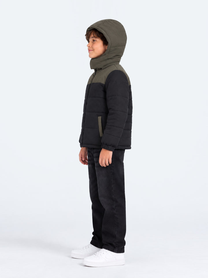 "HENRY" Warm Hooded Puffer Jacket
