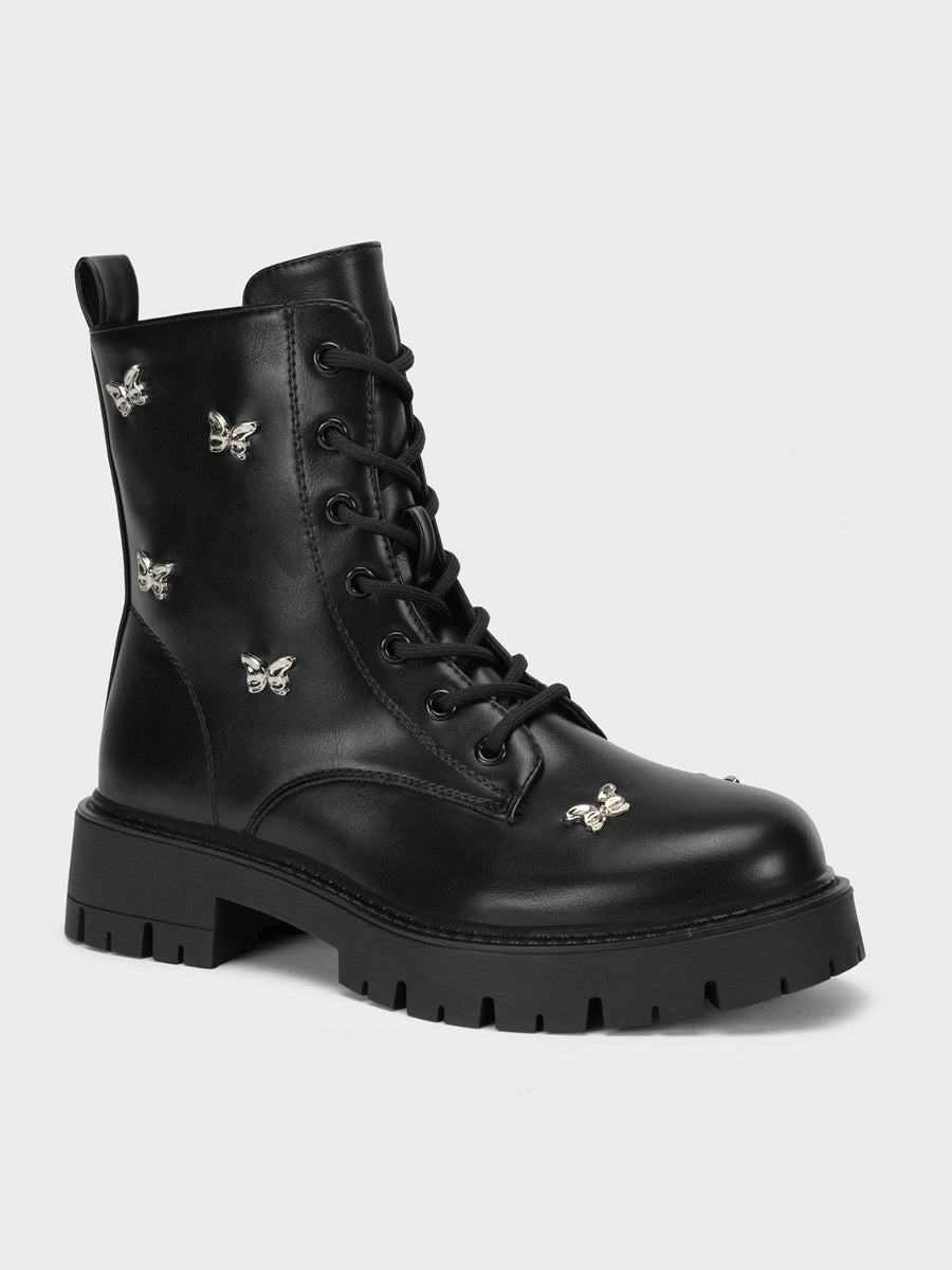 Chic Women's Casual Lace-Up Ankle Boots for Everyday Wear