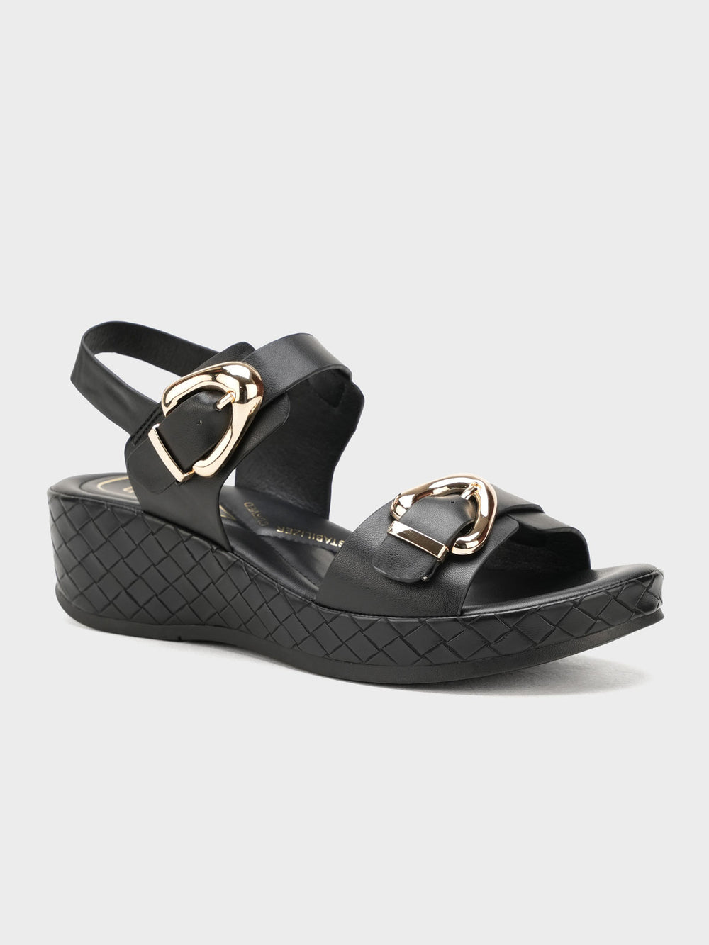 Womens "IBERIA" Stylish Buckle Sandals