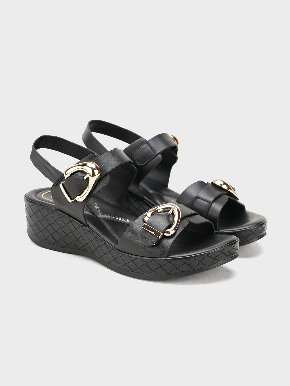 Womens "IBERIA" Stylish Buckle Sandals