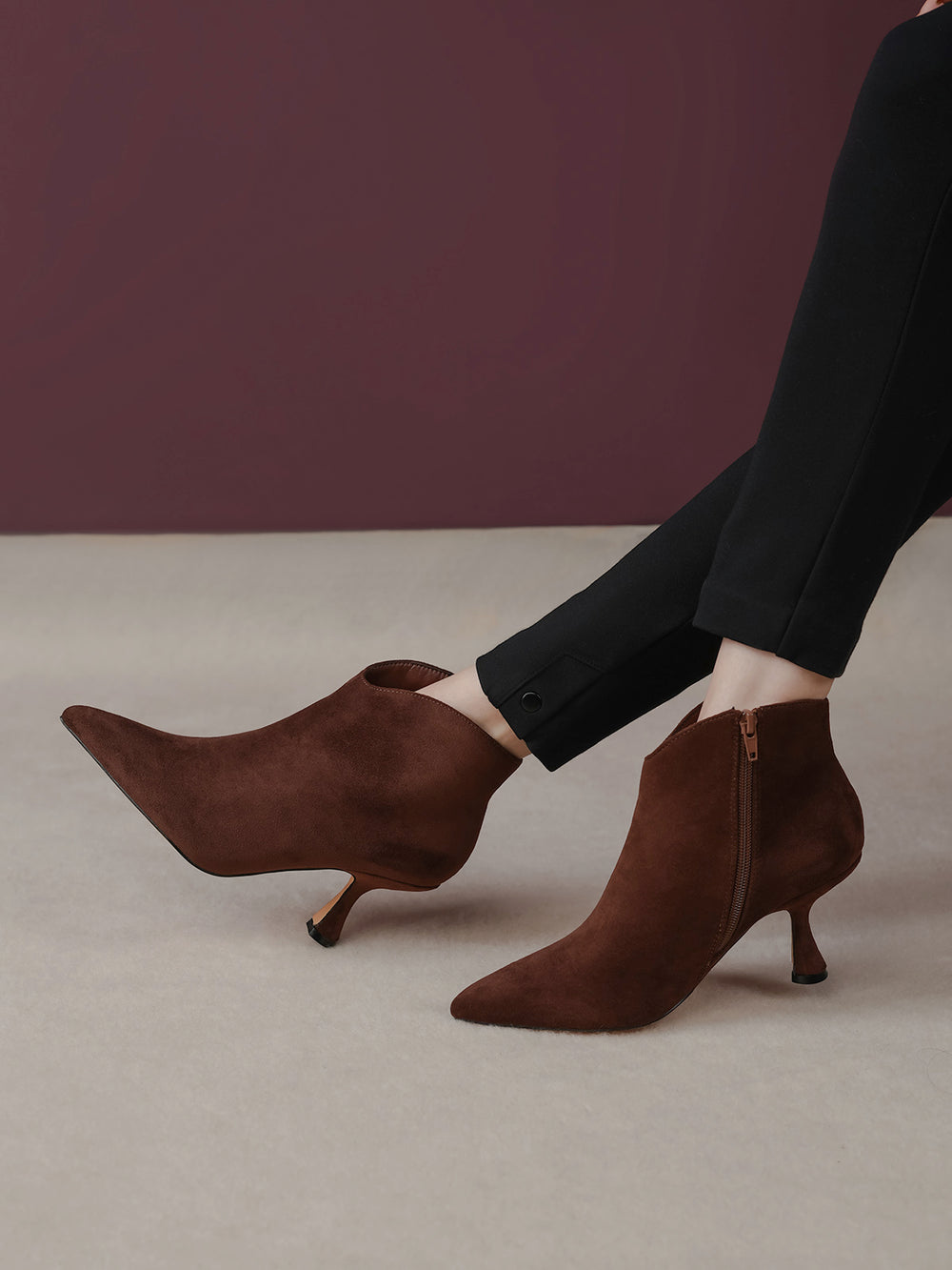 Women "JAYDEN" Stylish Zipper Boots
