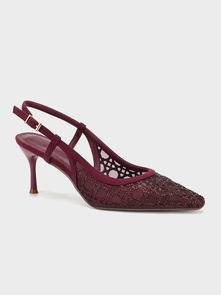 Women "JEROLD" Embellished Detailing Sandals