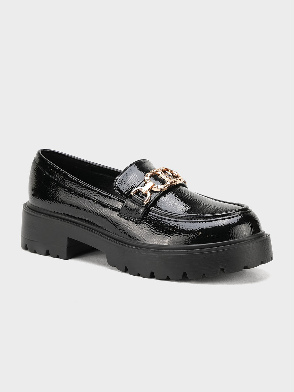 Women "ARISTOS" Stylish Buckle Loafers