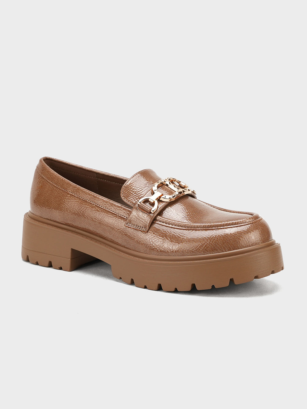 Women "ARISTOS" Stylish Buckle Loafers