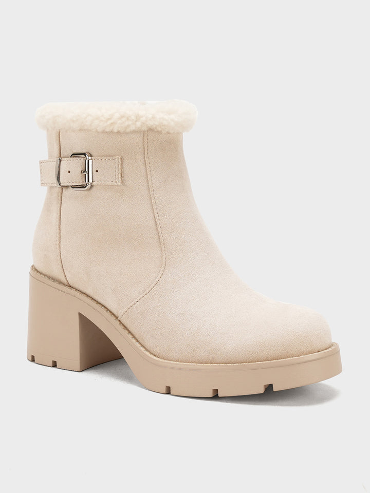 Women "AIYANA" Cozy Soft Ankle Boots