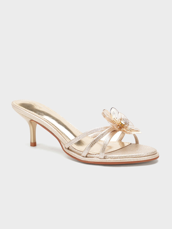 Women "LOREN" Slip On Low Heel Sandals