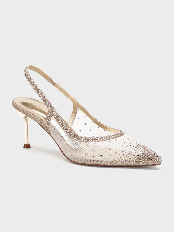 Women "BRENDA" Fancy Slingback Sandals