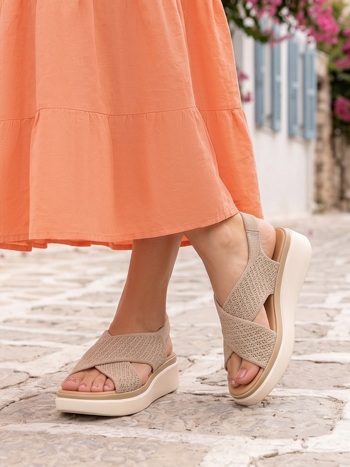 Women "ELANI" Comfort Slingback Sandals