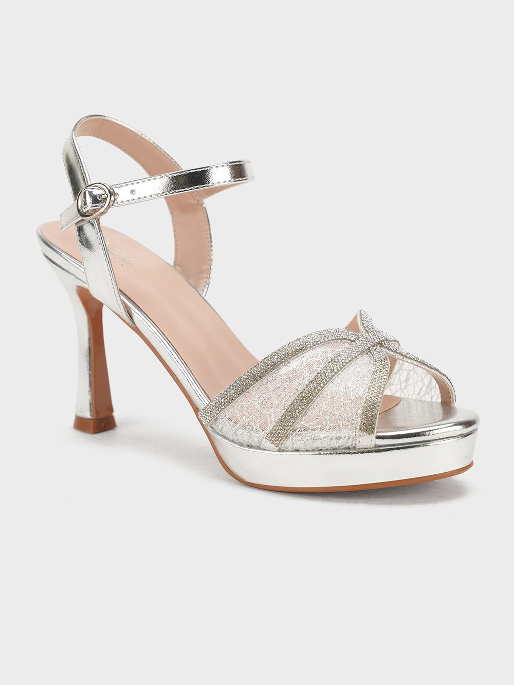 Women "MONET" Comfort Spool Heel Sandals
