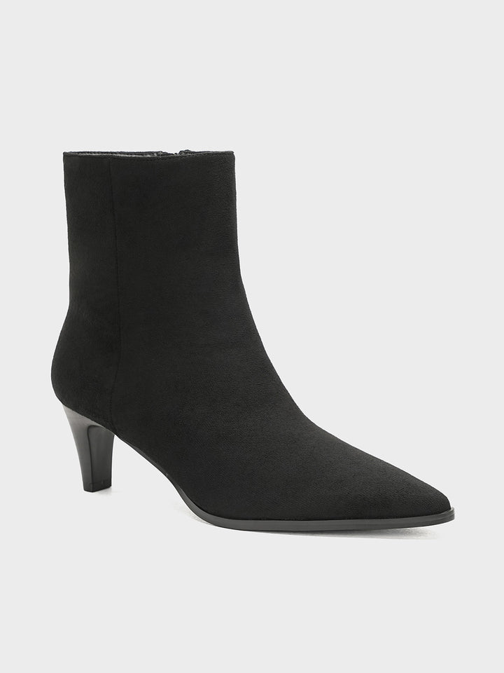 Women "NAOMI" Classic Kitten Heel Ankle Boots