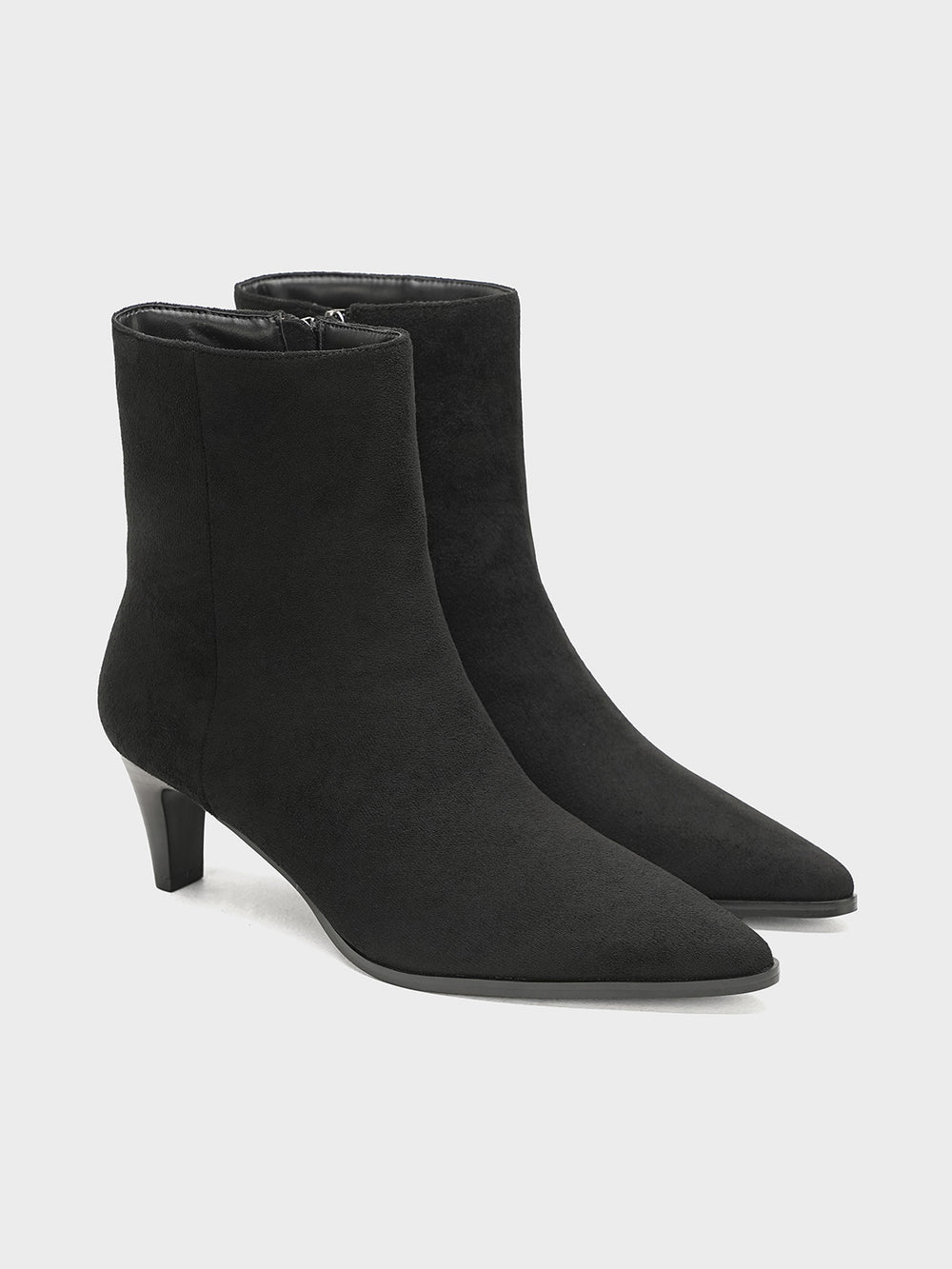 Women "NAOMI" Classic Kitten Heel Ankle Boots