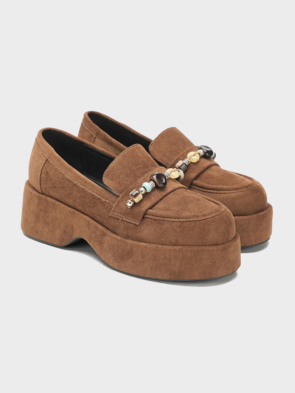 Women "KENNEDY" Platform Loafer Shoes