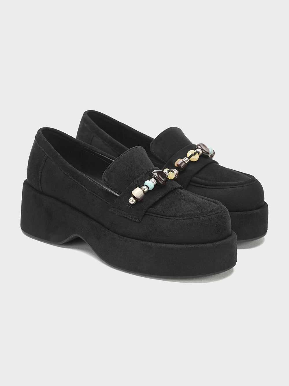 Women "KENNEDY" Platform Loafer Shoes
