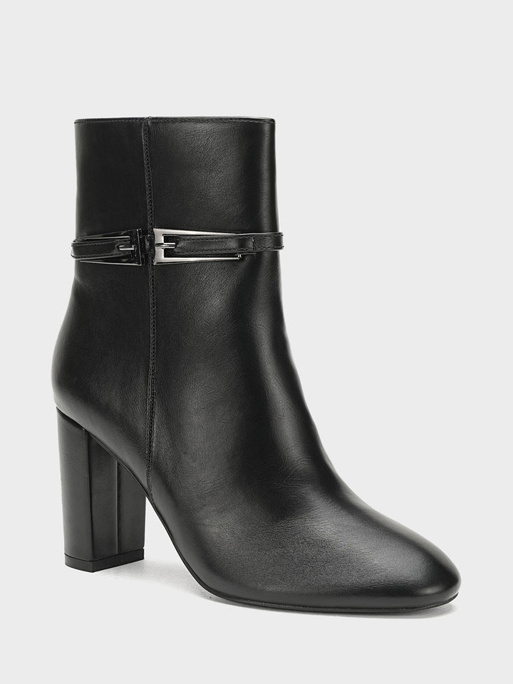 Women "MYLA" Long Chunky Heel Boots