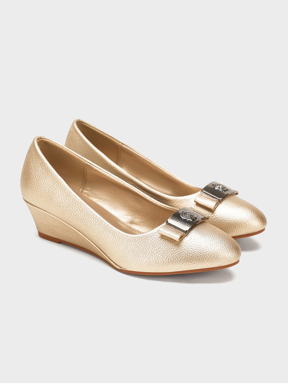 Women "RENU" Comfortable Wedge Heel Courts
