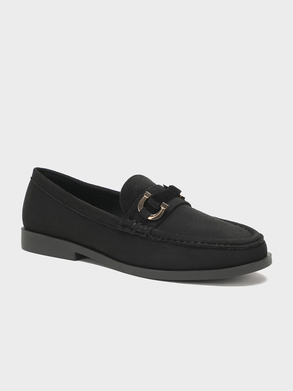 Women "RINKU" Easy to Wear Suede Loafers