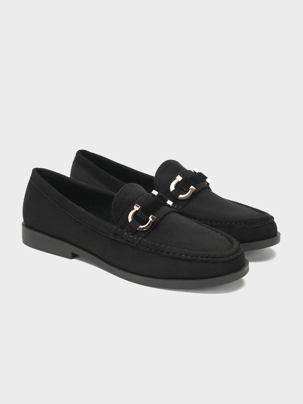 Women "RINKU" Easy to Wear Suede Loafers