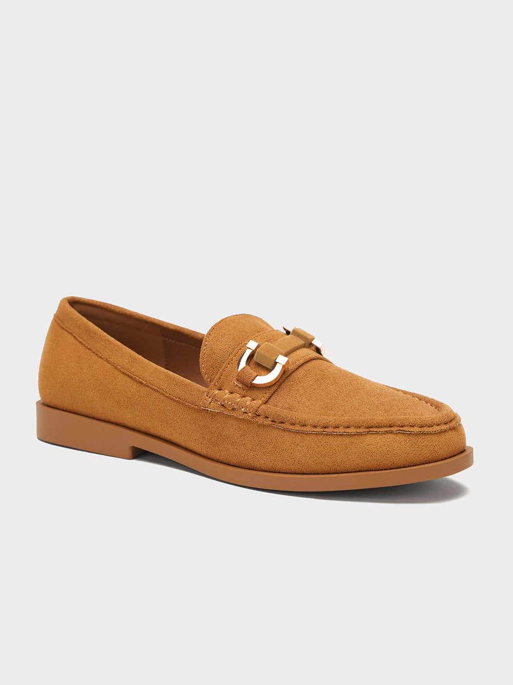 Women "RINKU" Easy to Wear Suede Loafers