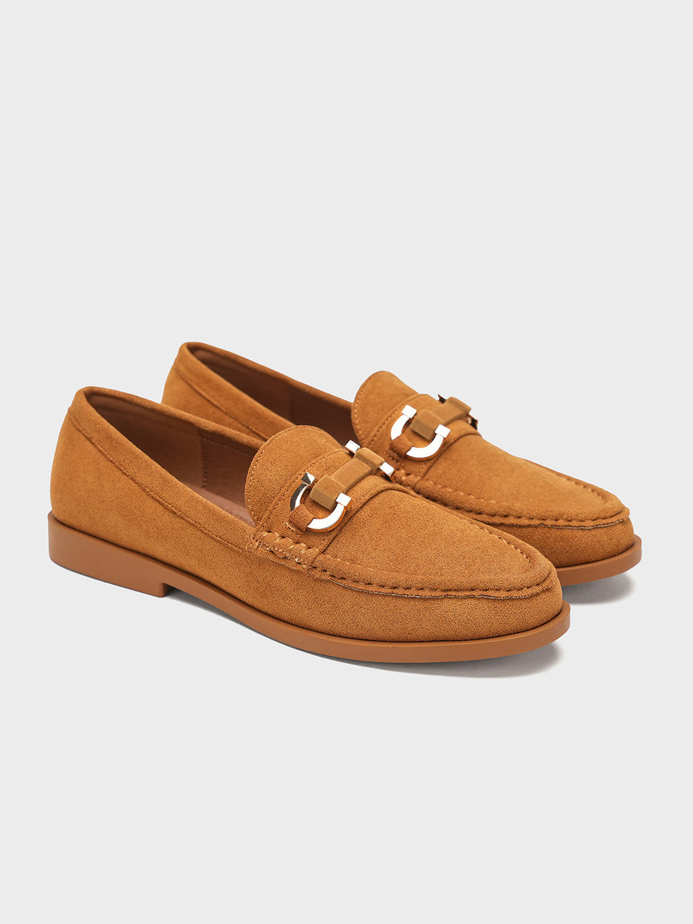 Women "RINKU" Easy to Wear Suede Loafers