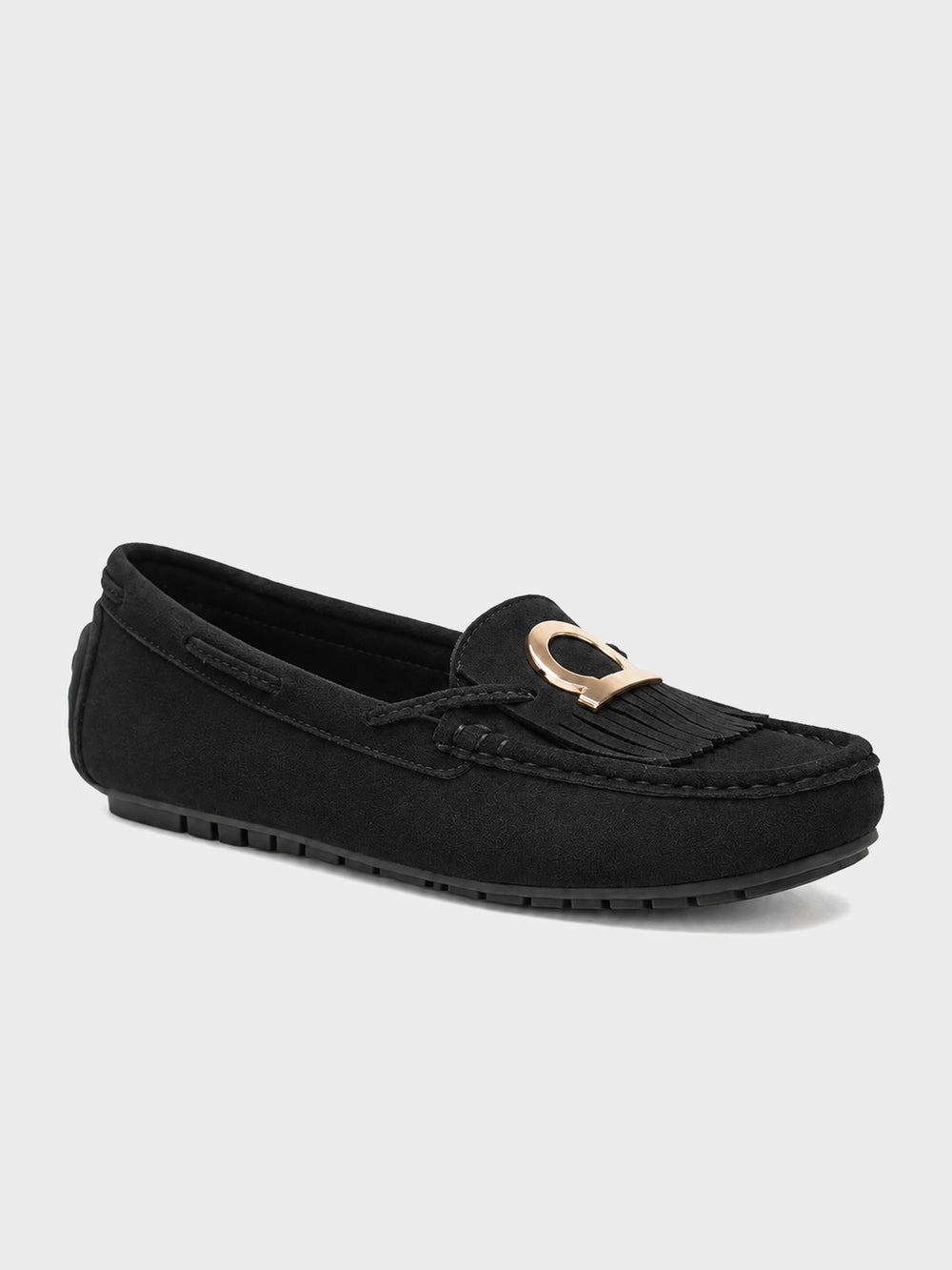 Women "PRESTON" Premium Buckled Moccasins