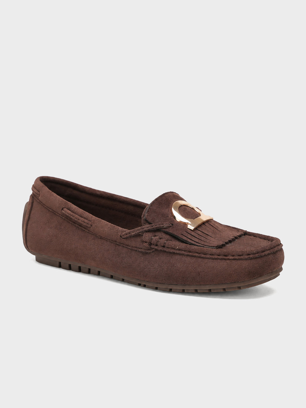 Women "PRESTON" Premium Buckled Moccasins