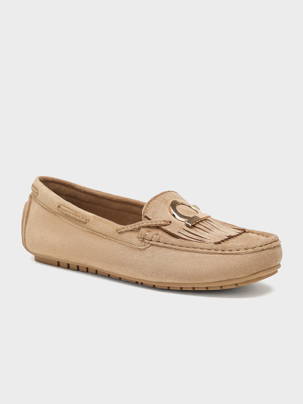 Women "PRESTON" Premium Buckled Moccasins