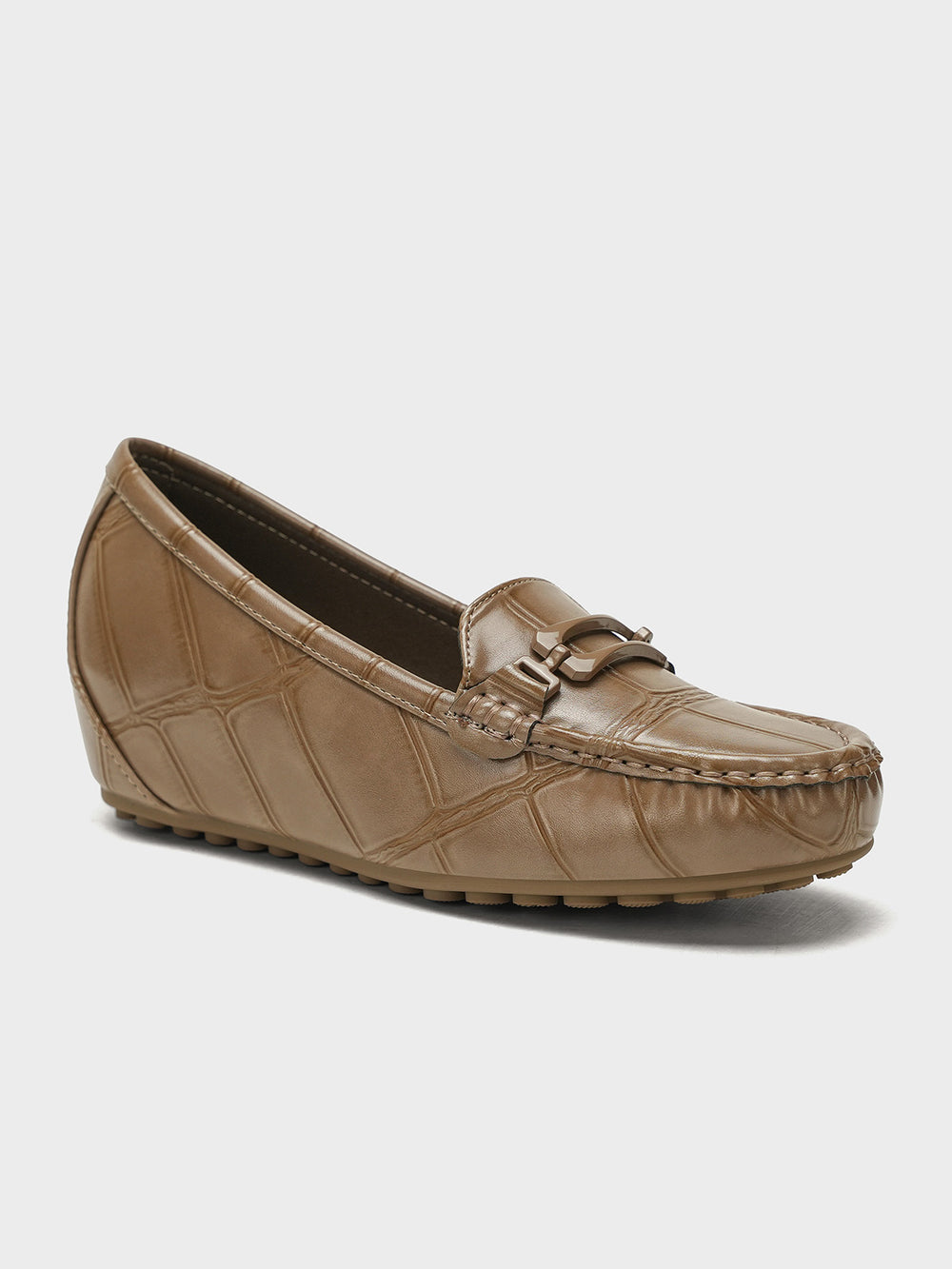 Women "AADRITA" Casual Wedge Heel Moccasins