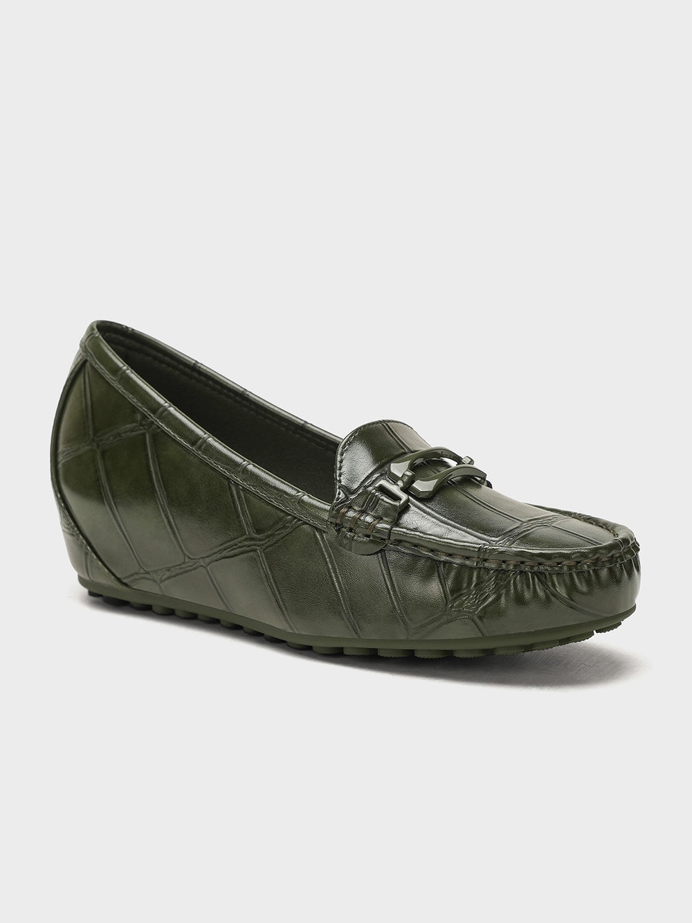 Women "AADRITA" Casual Wedge Heel Moccasins