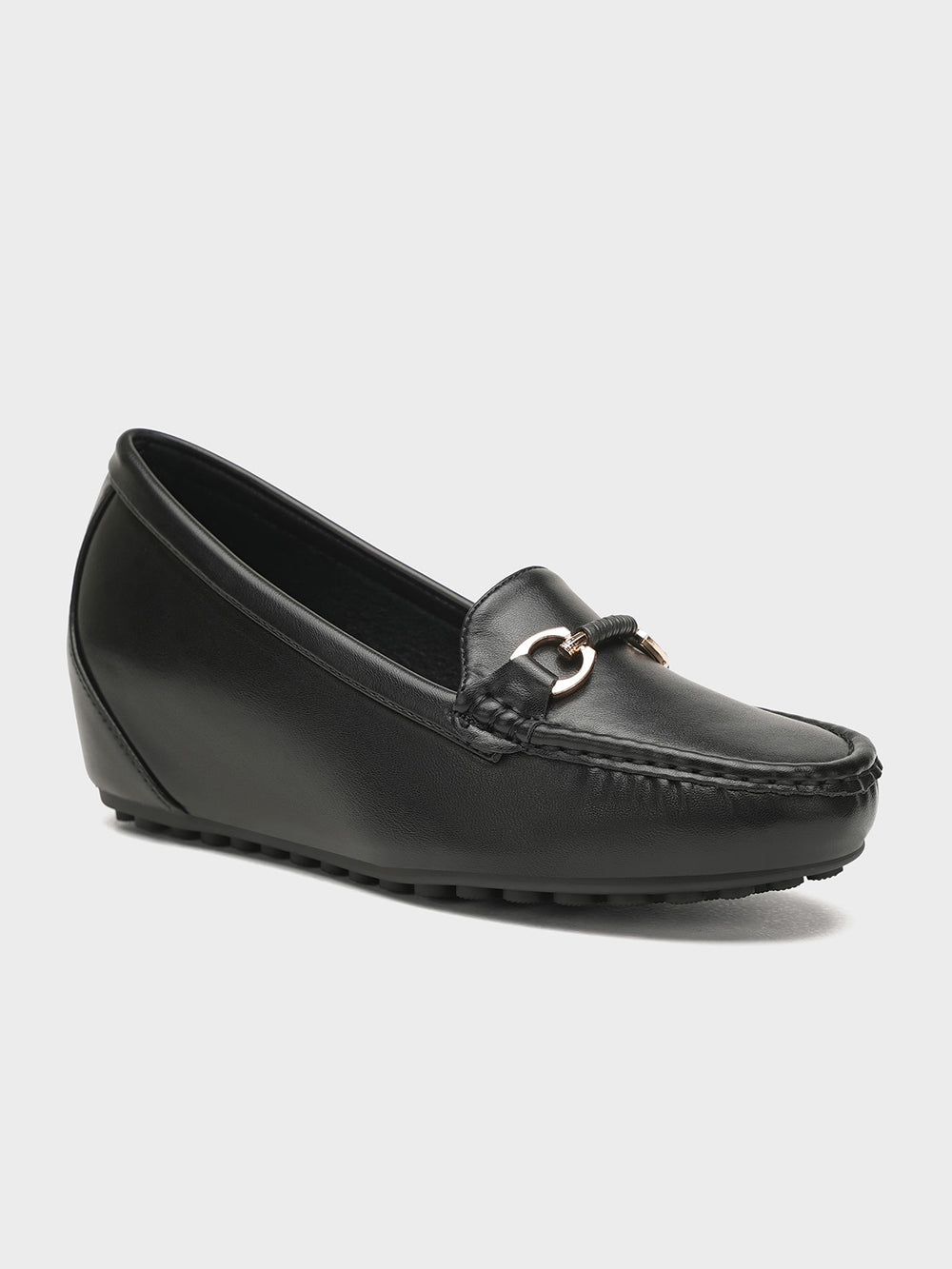 Women "KRITIKA" Casual Wedge Heel Moccasins