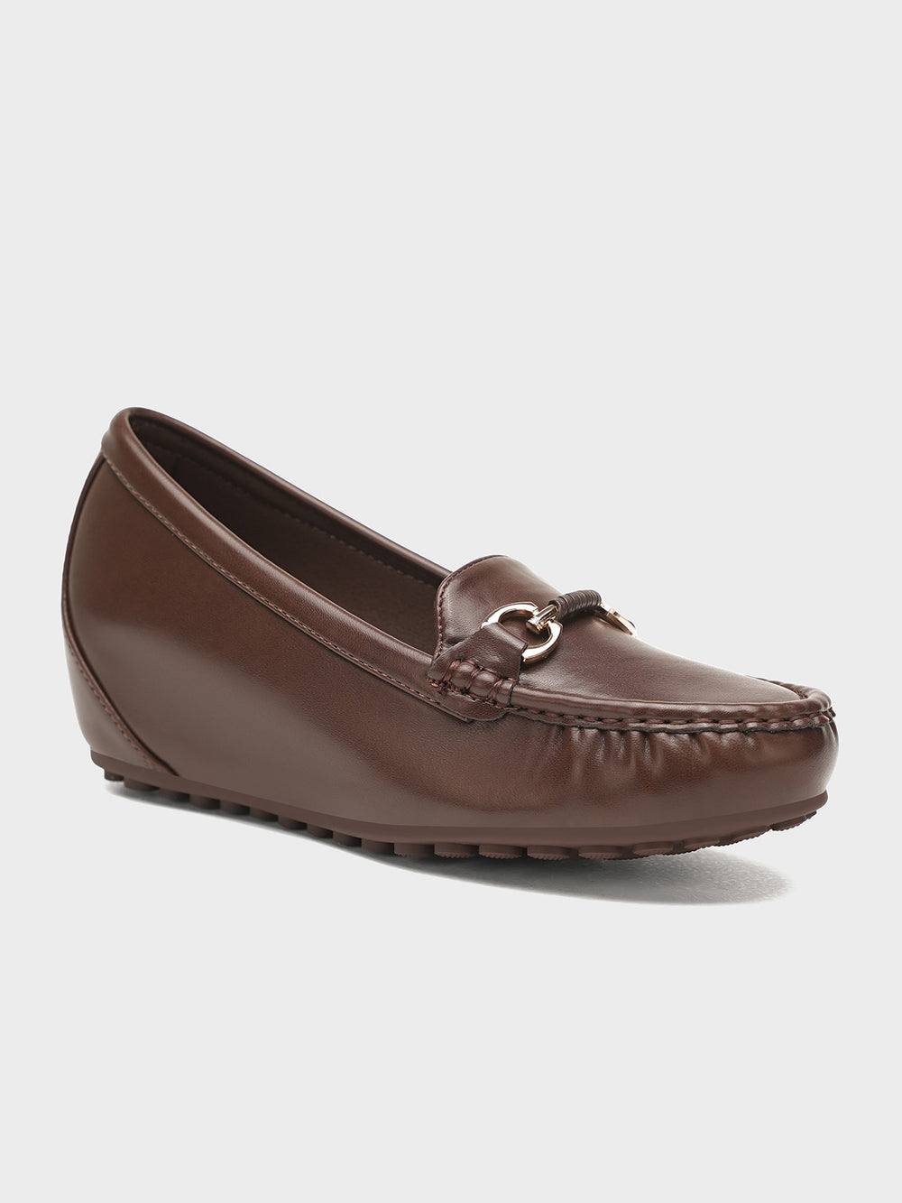 Women "KRITIKA" Casual Wedge Heel Moccasins
