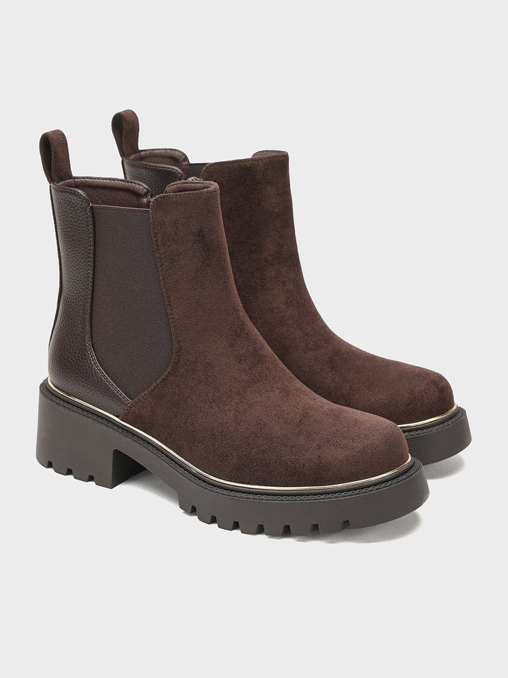 Women "PIHU" Elegant Block Heel Boots