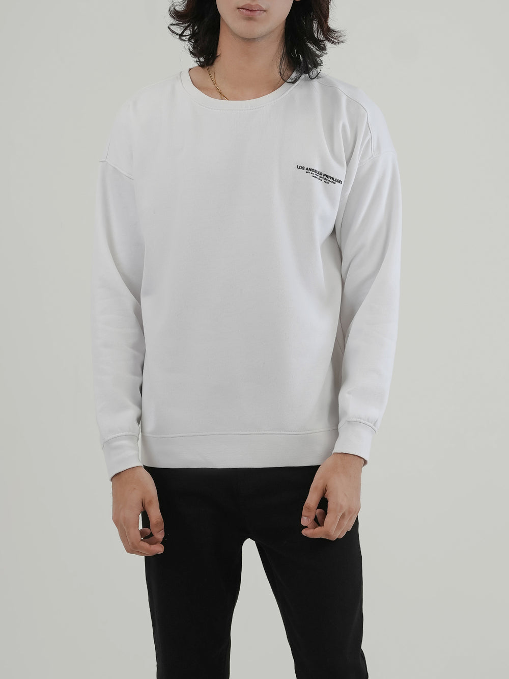 "CARTER" Drop Shoulder Fleece Sweatshirt