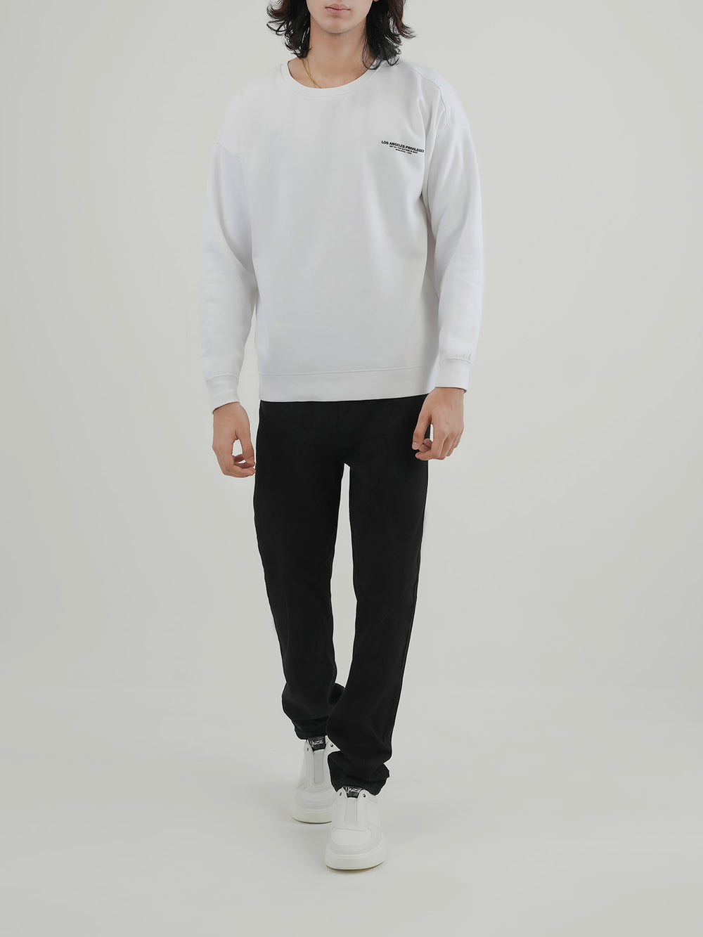 "CARTER" Drop Shoulder Fleece Sweatshirt