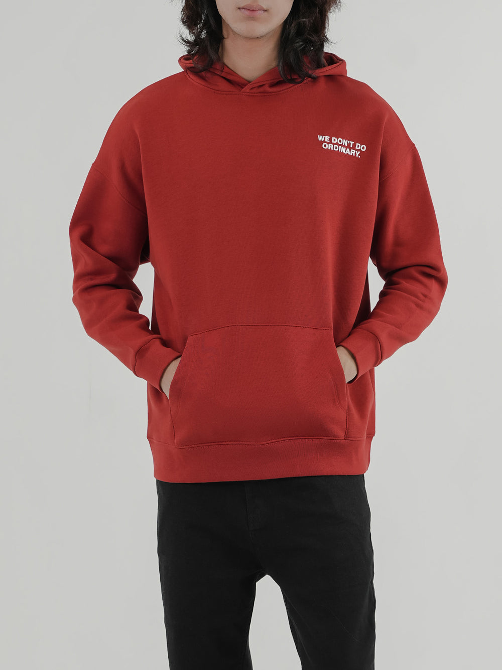 "BAYLOR" Drop Shoulder Fleece Hoodie