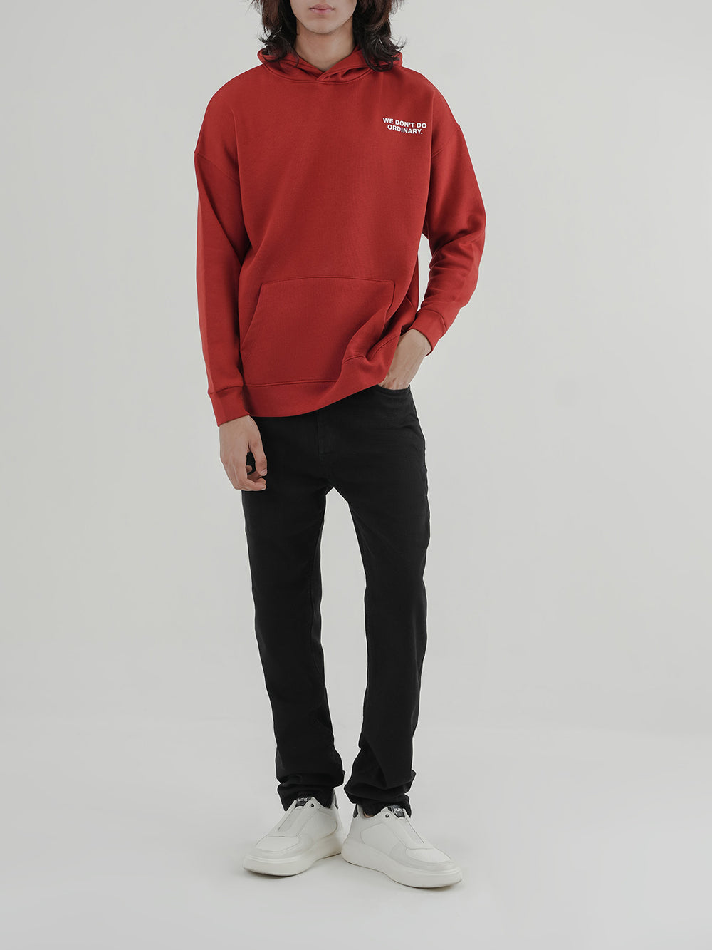 "BAYLOR" Drop Shoulder Fleece Hoodie