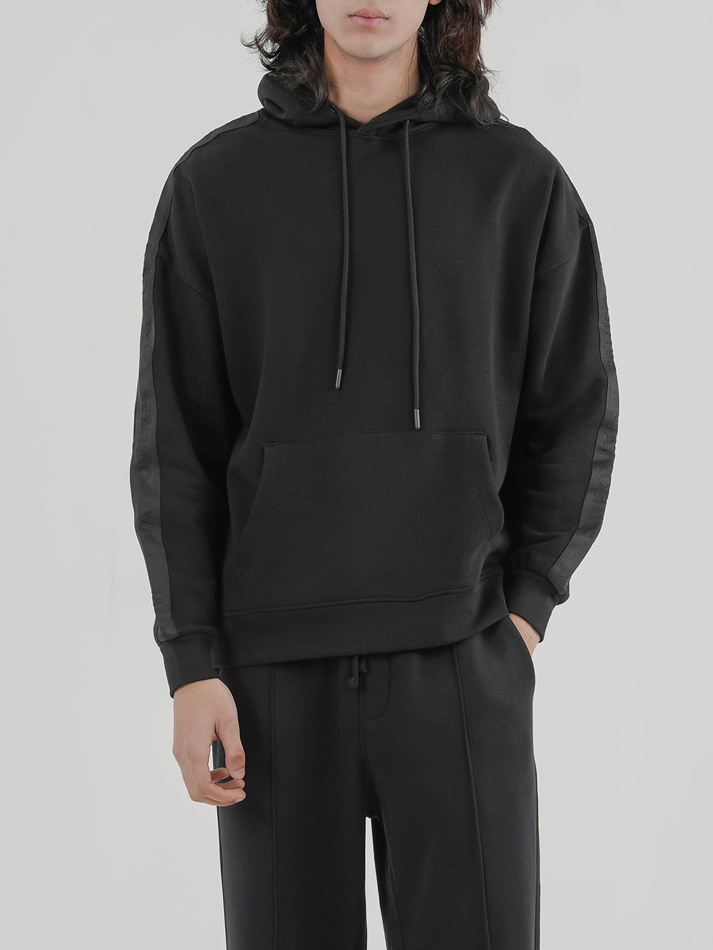 "BLITHE" Graphic Fleece Hoodie