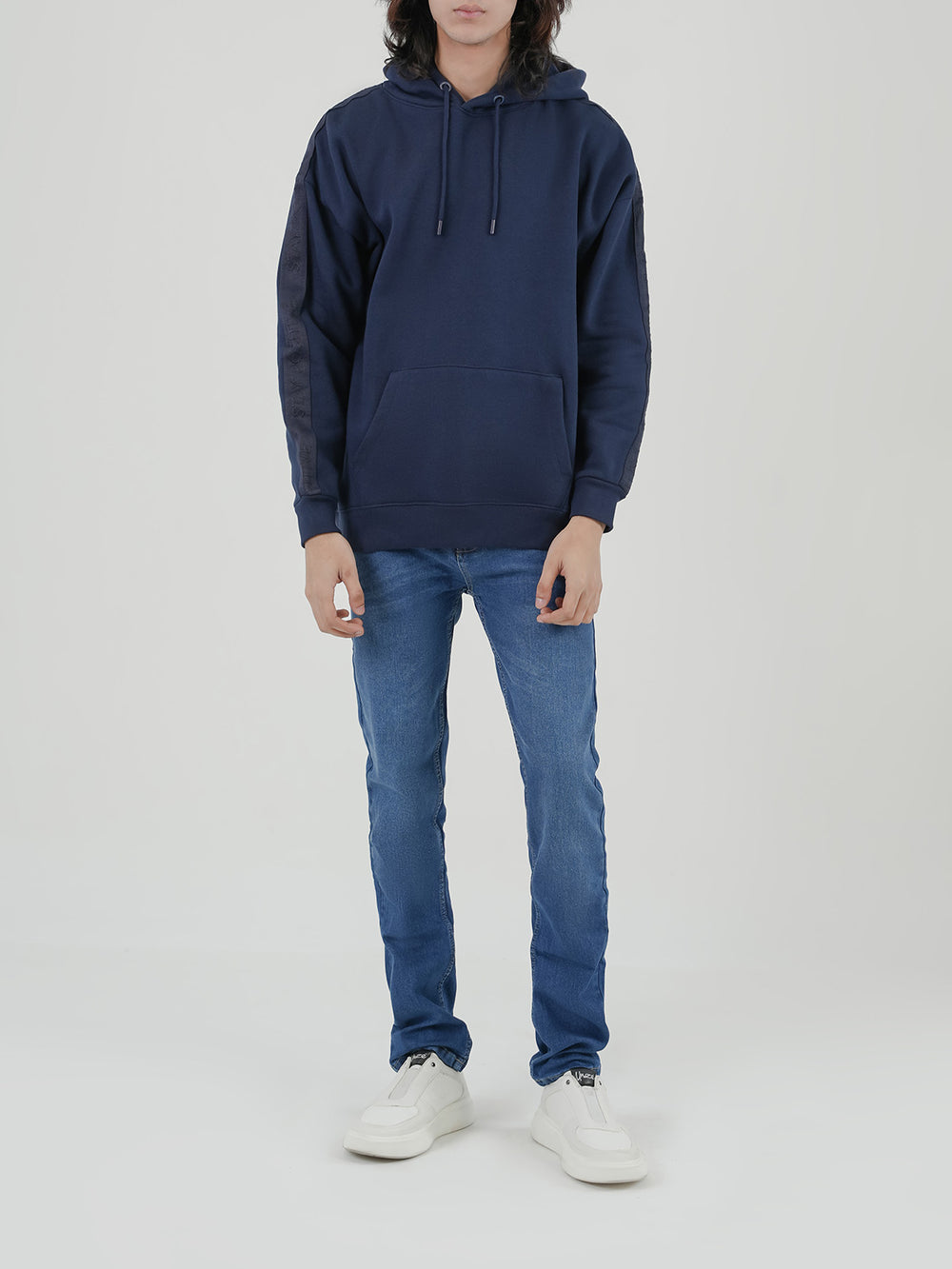 "BLITHE" Graphic Fleece Hoodie