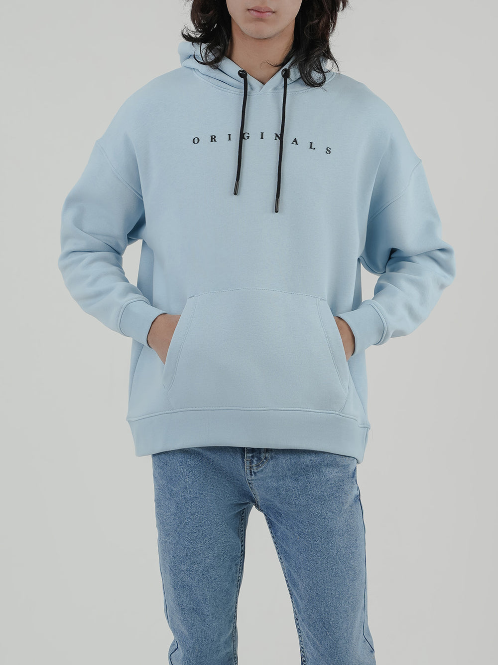 "BERTIE" Modern Graphic Fleece Hoodie