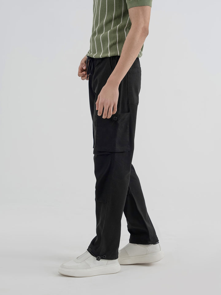 "ANTINA" Cargo Cotton Woven Trouser
