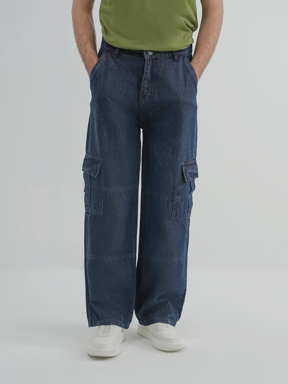 "JOSEPH" Cargo Fit Denim Jeans