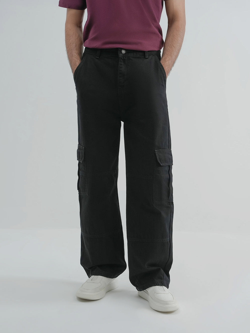 "JOSEPH" Cargo Fit Denim Jeans