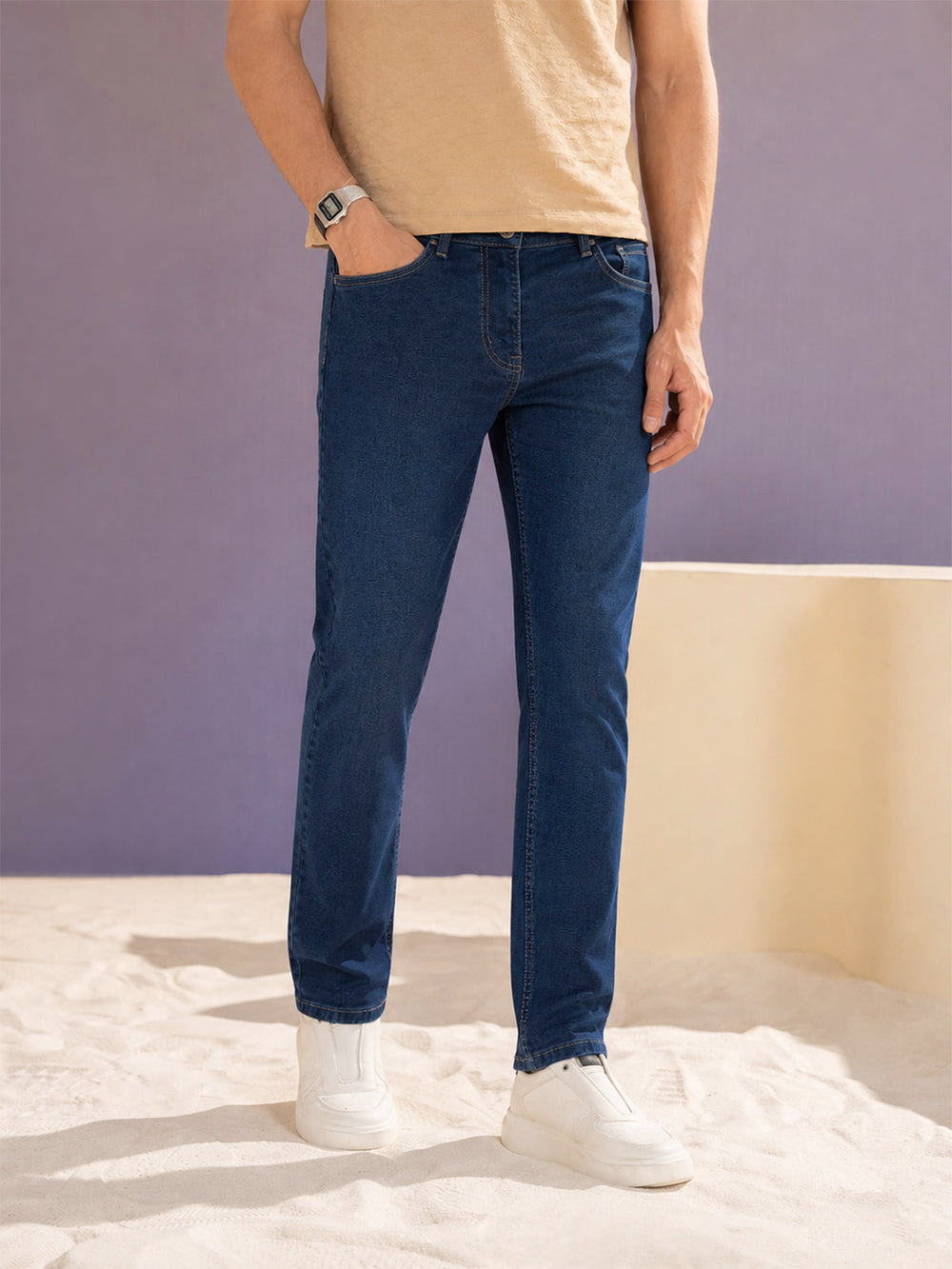 "BRYSEN" Slim Fit Denim Jeans
