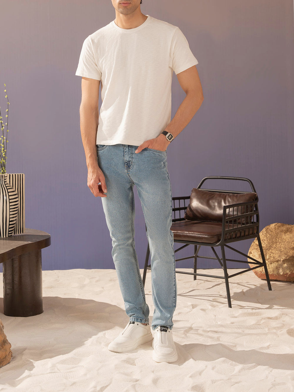 "BRYSEN" Slim Fit Denim Jeans